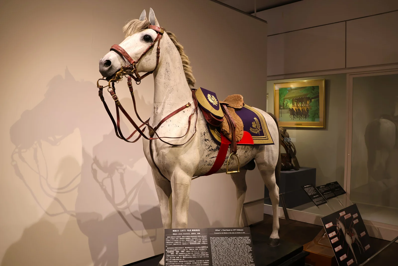 2026年7月は特別展「いななき―『軍馬』にみる英霊のご事績―」が開催されていました